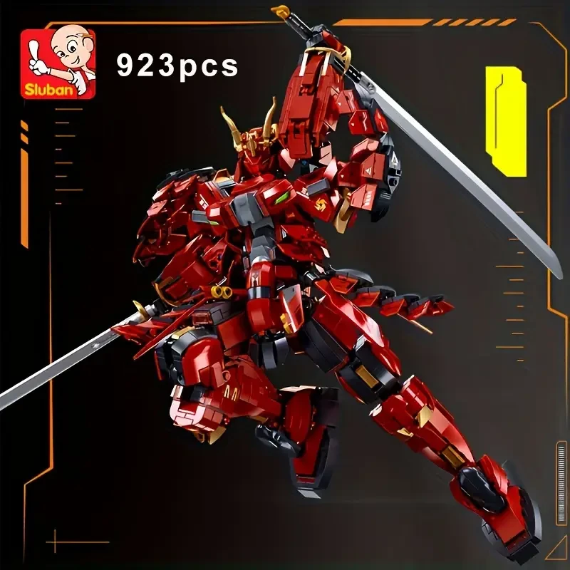 Sluban 923pcs Robot Division Jiafei Samurai Building Block Toys