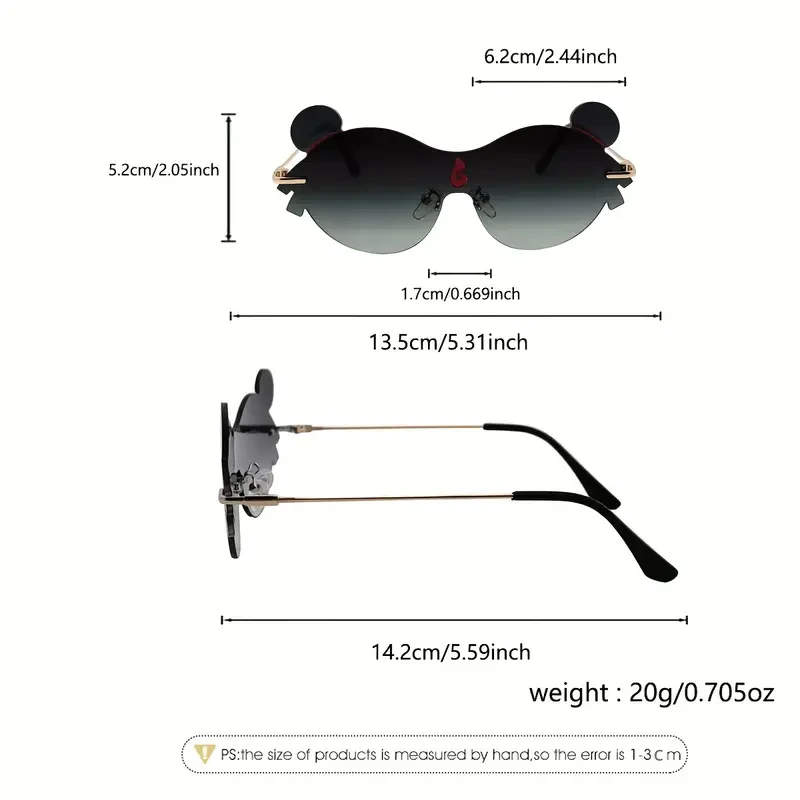 Minnie Mouse-Inspired Gradient Glasses