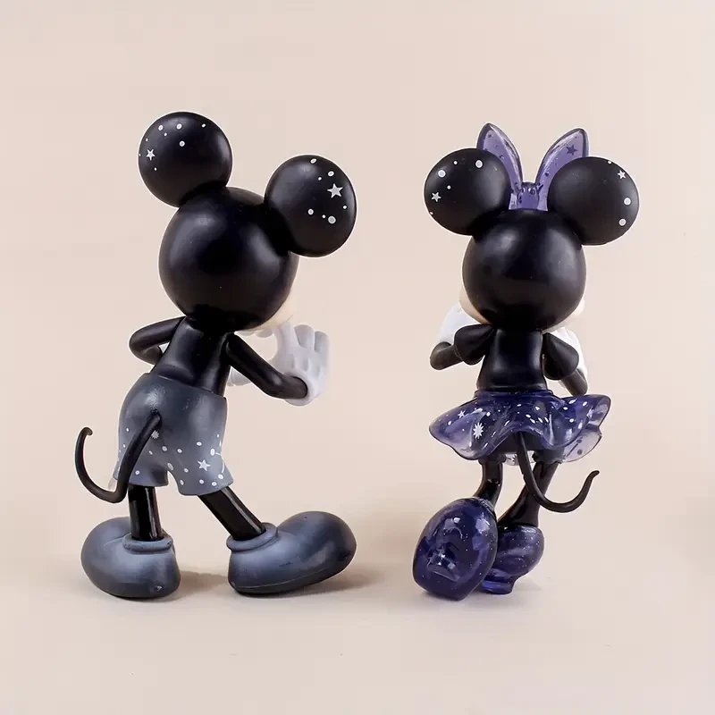 Mickey, Minnie, And Mickey Mouse Trendy Figurines