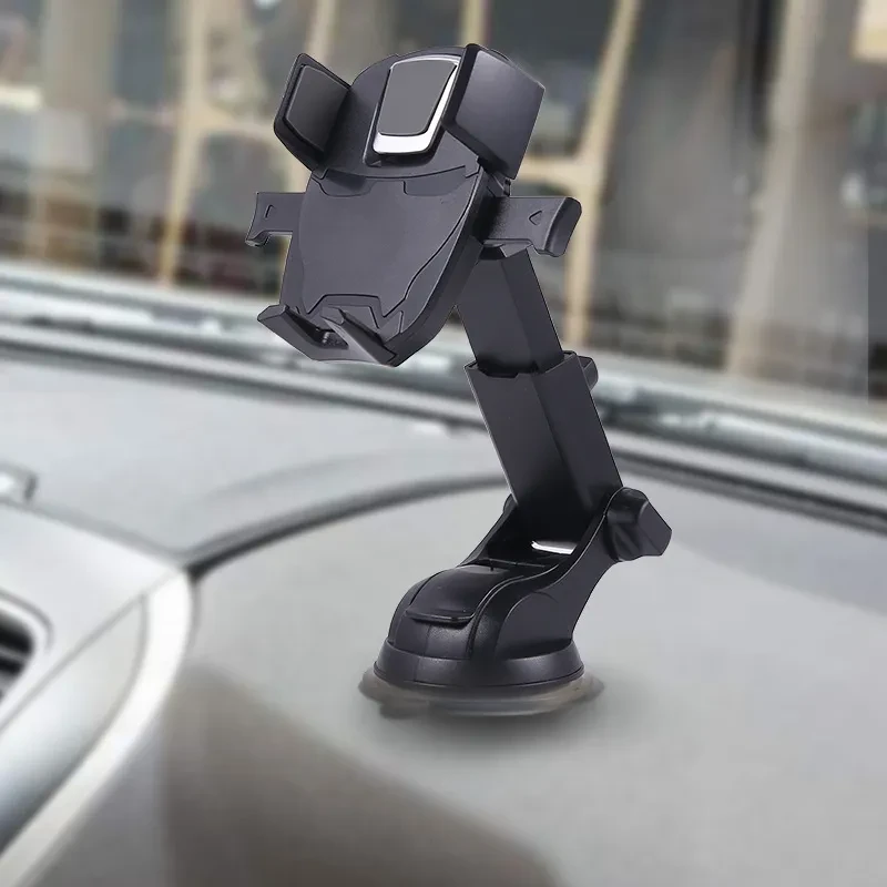 Long pole car phone holder