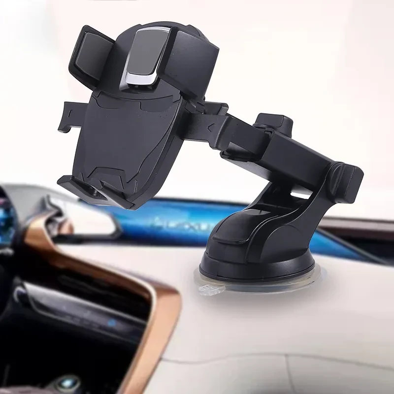 Long pole car phone holder
