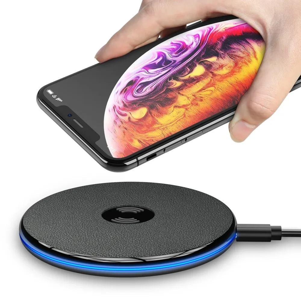 Desktop Simple Wireless Charging Mobile Phone Charger Ultra-light And Portable SKU: CJSJ1147