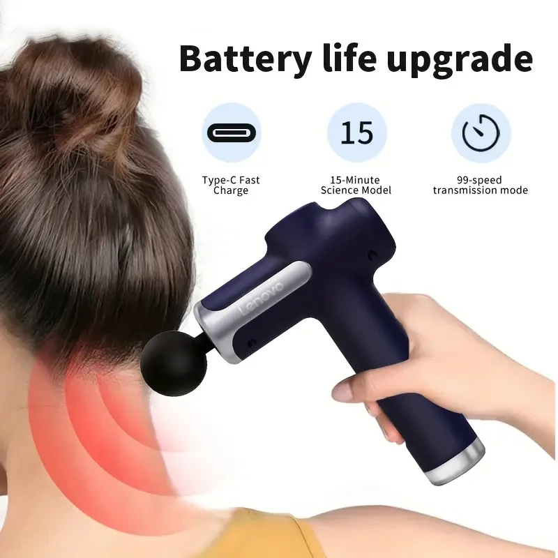 Massage Gun, Muscle Massage Gun Handheld, Portable Massager Gun, Portable Handheld Massager, Compact Sports Massager