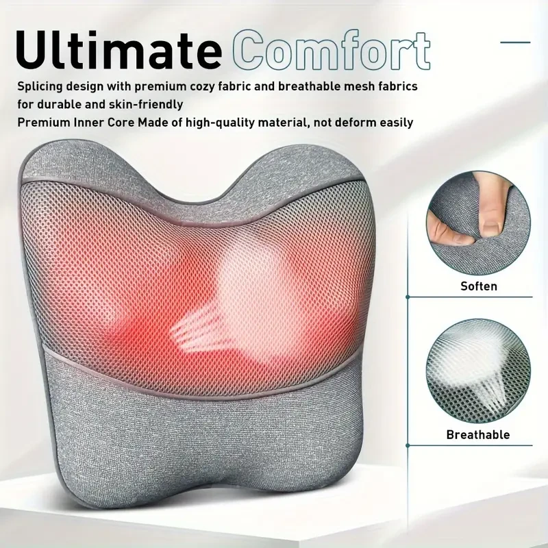 Shiatsu Back And Neck Massager With Heat