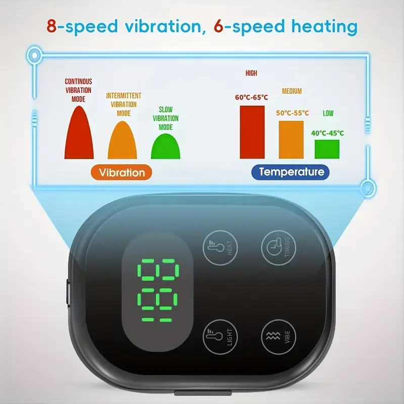 One Shoulder Heating Pad Massager