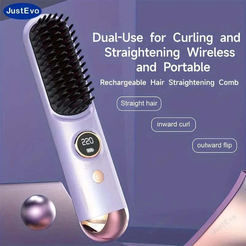 JustEvo Multi-functional straightening comb