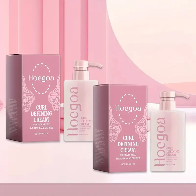 2pcs Curly Hair Styling Cream Combination Set