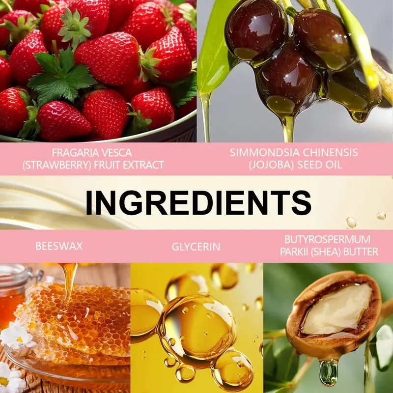 Hoegoa Strawberry Curly Hair Styling Gel