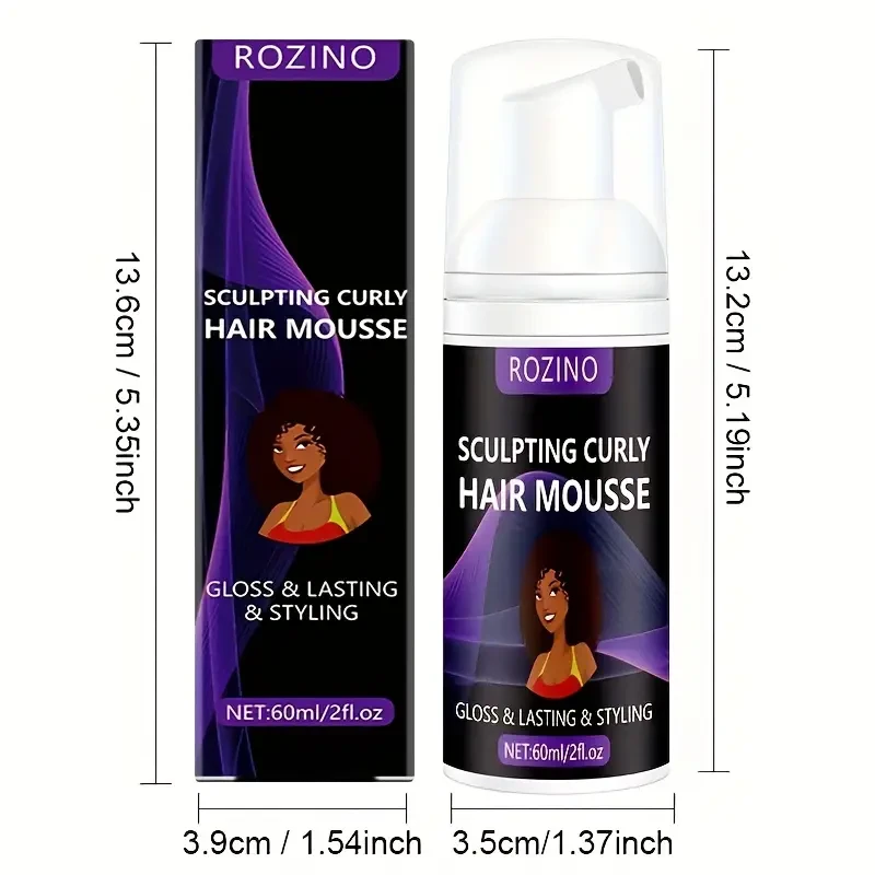 60ml Sculpting Curly Hair Mousse