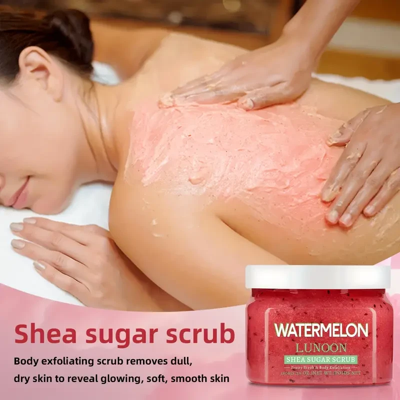 1pc Watermelon LUNOON Shea Sugar Scrub
