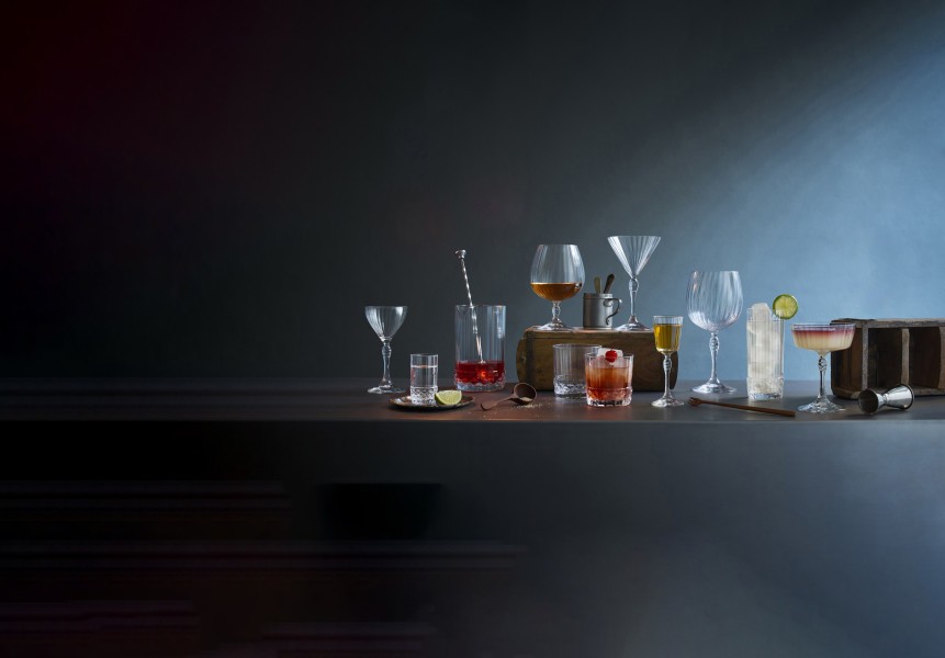 America 20's Hiball 400ml - Set 4  - Bormioli Rocco