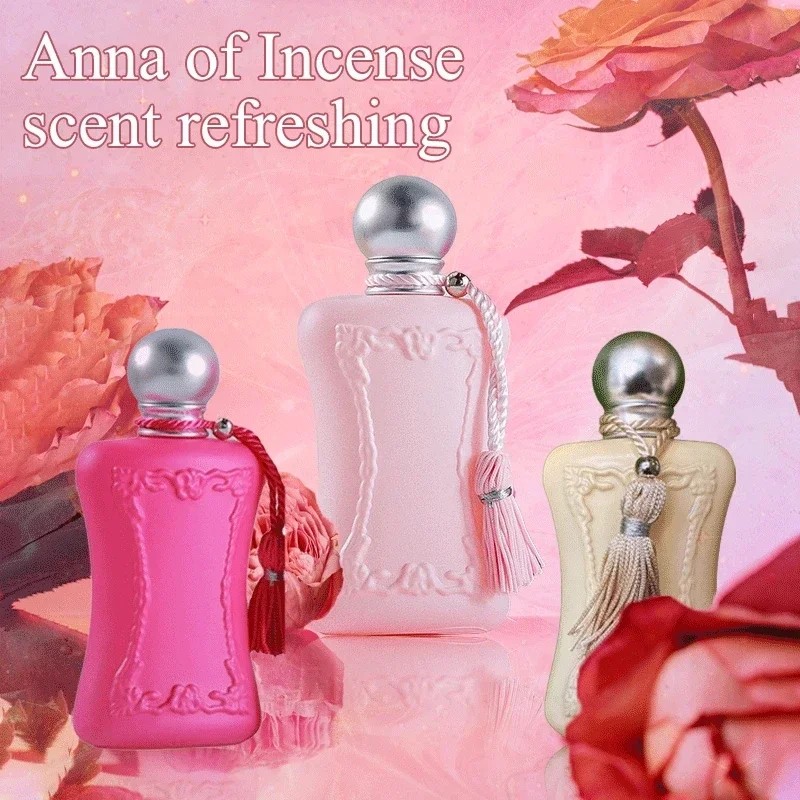 75ml Original High-Quality Women's Perfume  Rose Eau De Parfum