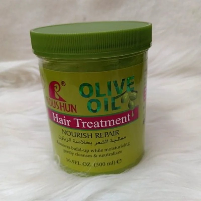 500ml Olive Oil Hair Treatment Conditioner  Olives Hair Mask for Deep Hydration and Repair