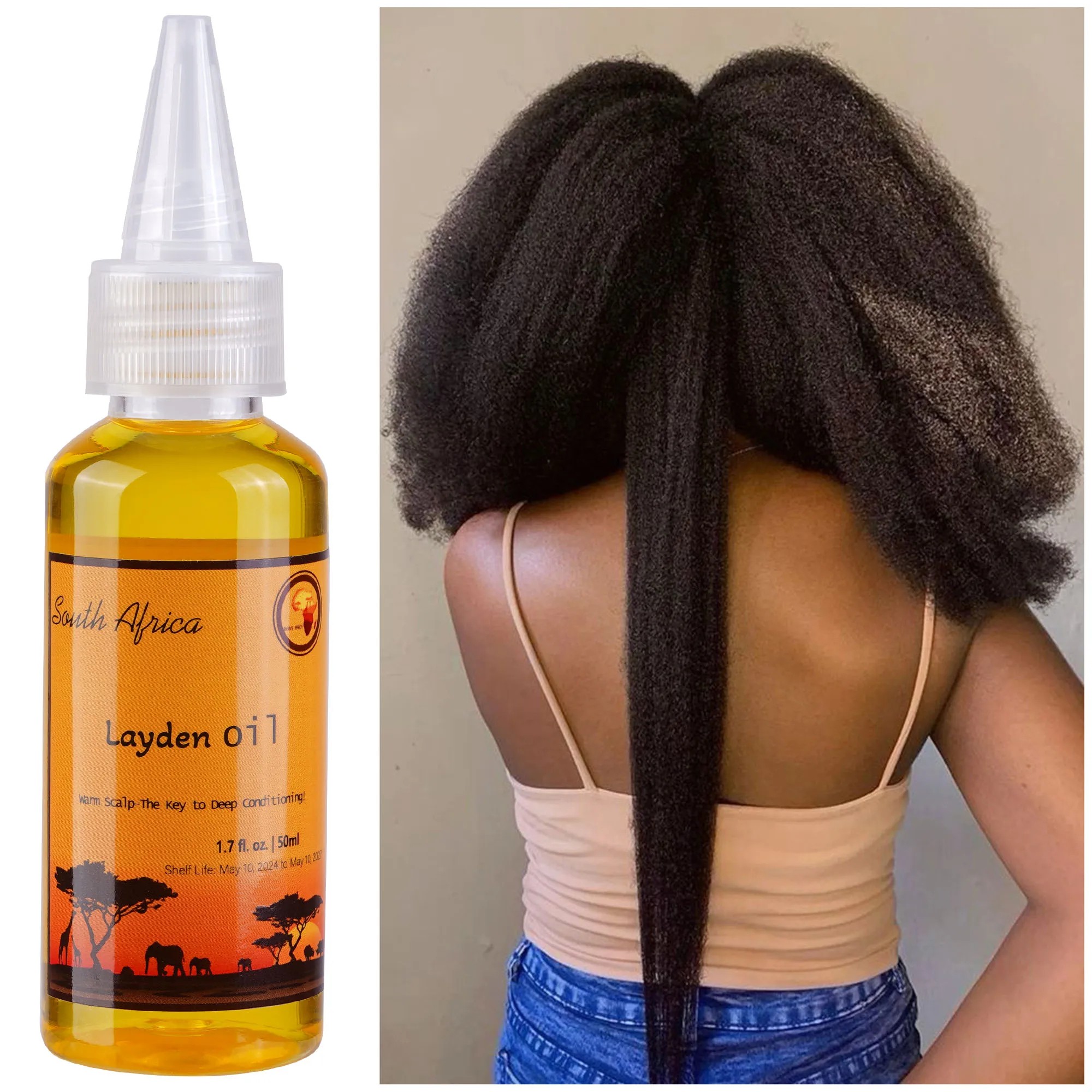 Artisanal Traditional Powerful Hair Nourishing Oil Promoting Long, Natural Hair Growth