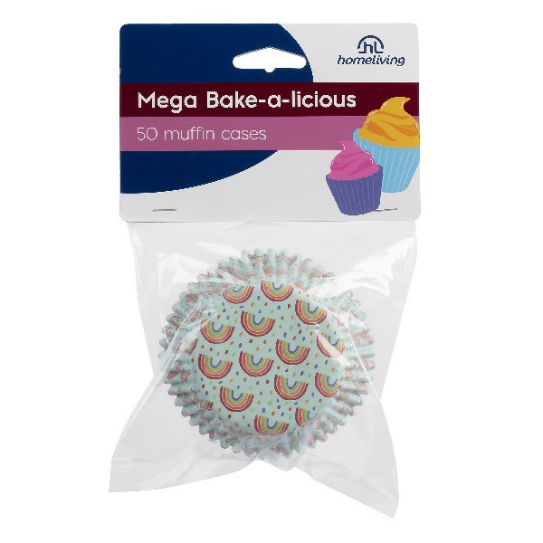 Muffin Case Large Pack 50  - Homeliving