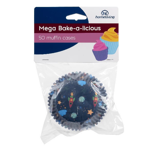 Muffin Case Large Pack 50  - Homeliving