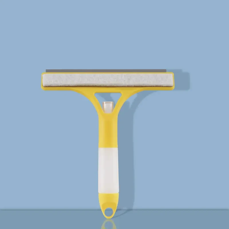 3-in-1 Glass Wiper with Scraper & Sprayer - Multifunctional Window Cleaner