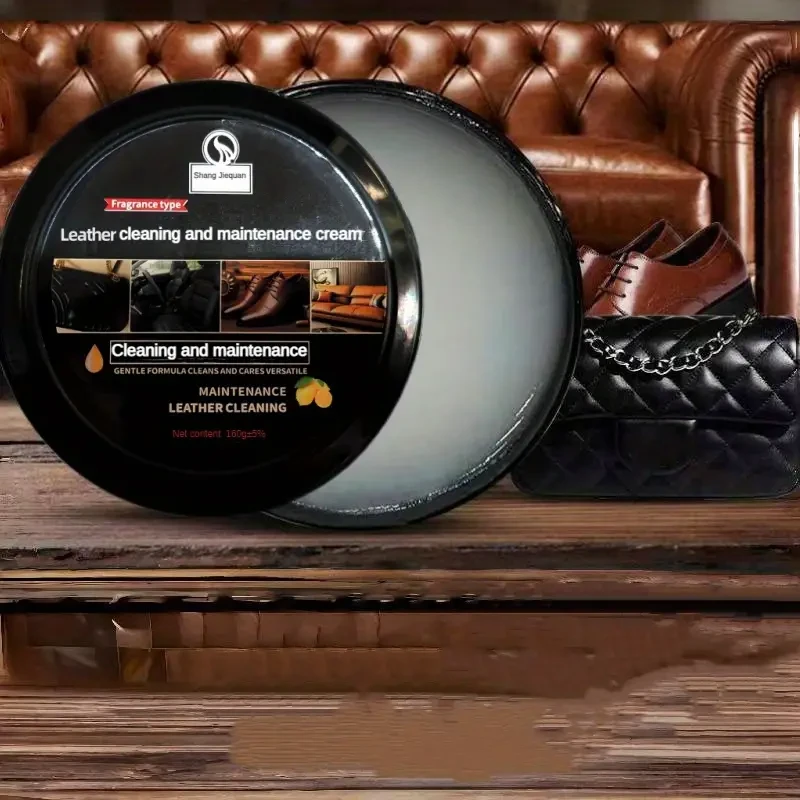 Leather Cleaning & Maintenance Cream - Multi-Functional Leather Polishing Care Oil