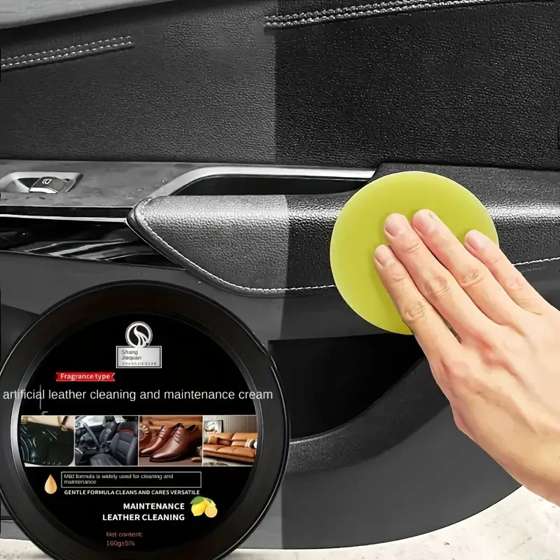 Leather Cleaning & Maintenance Cream - Multi-Functional Leather Polishing Care Oil