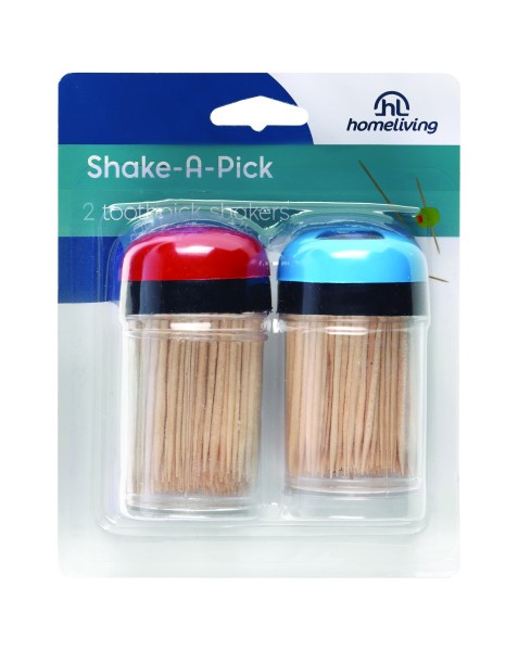 Toothpick Shaker Pack 2  - Homeliving