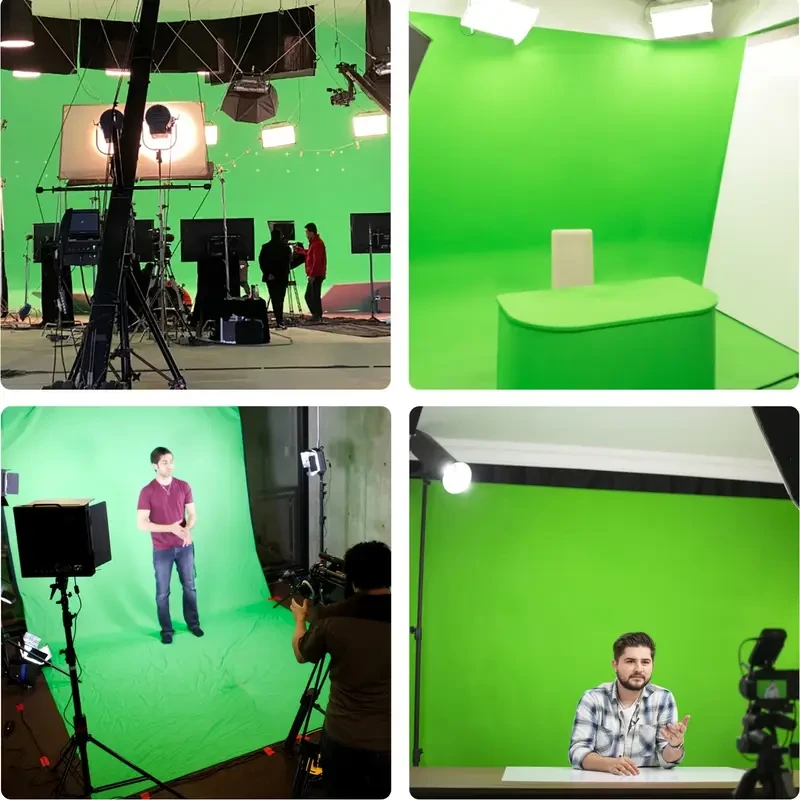 ZOMEI 200.0x199.9 cm Green Screen Background Stand Kit