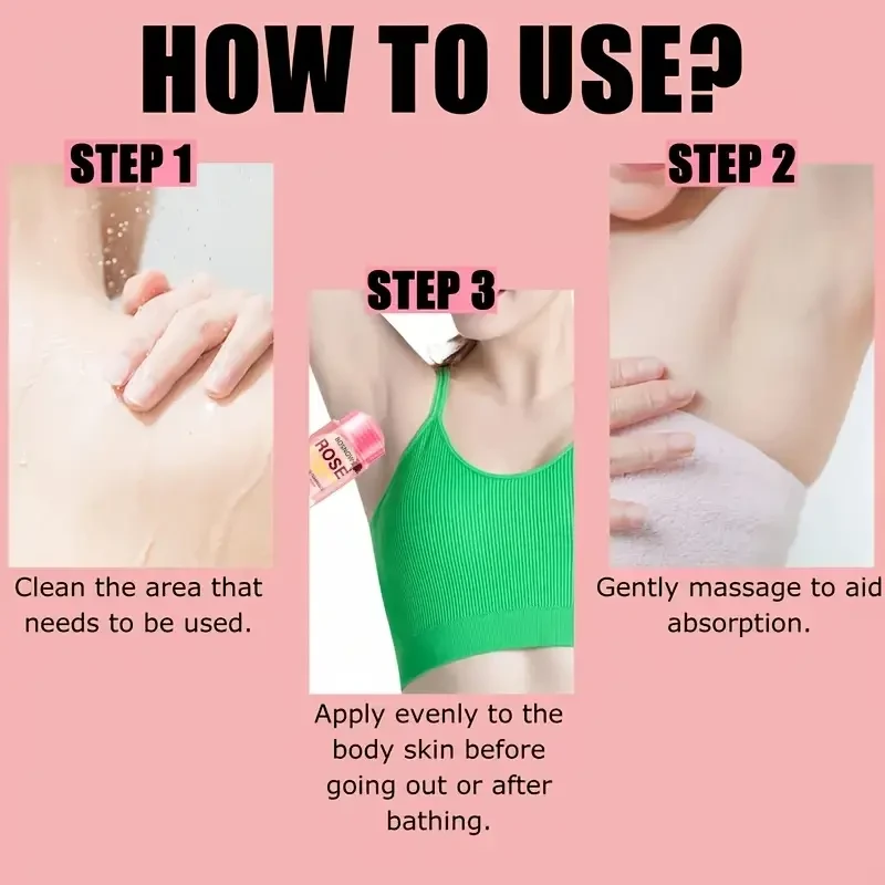 Rose & Pomegranate Body Fragrance Stick