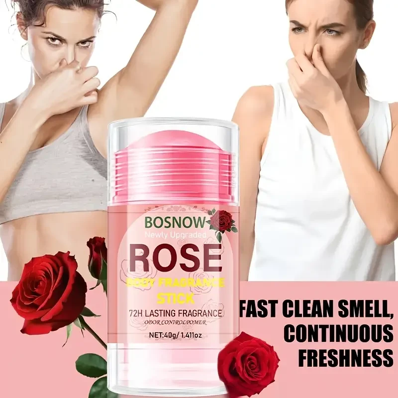 Rose & Pomegranate Body Fragrance Stick