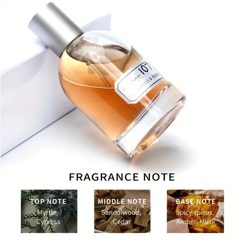 blings Lab of Nature 107 Sandalwood & Amber Niche Salon Fragrance Woody Unisex Fragrance Perfume