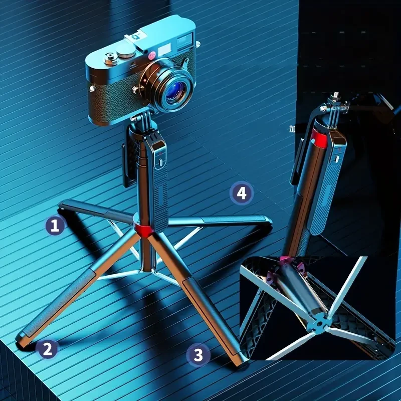 1pc HKXYK 72" All-in-One Extendable Selfie Stick Tripod