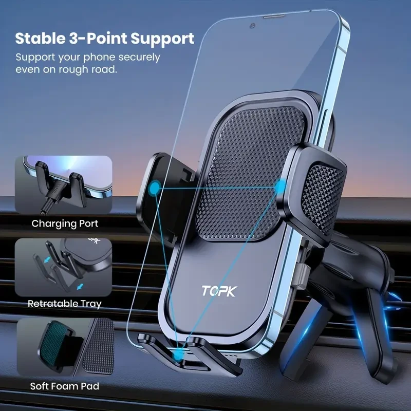 TOPK D40-S Car Phone Holder Mount