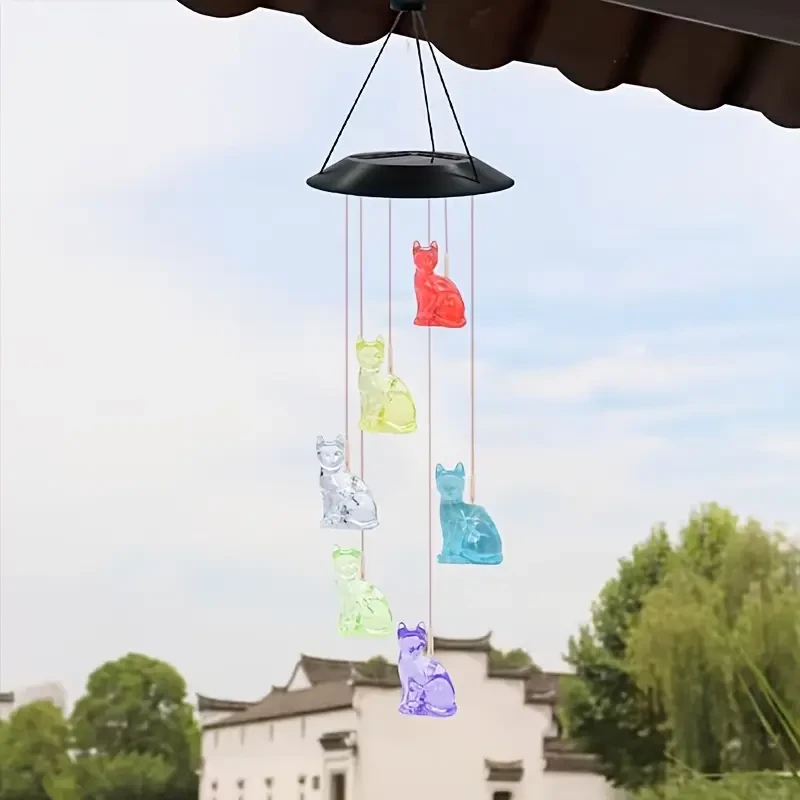 TONYEST Solar Powered Wind Chime
