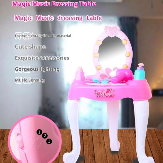 Girls Playing House Children's Makeup Dressing Table Toys