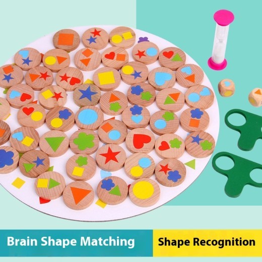 Wooden Board Game Parent-child Interactive Game Educational Toys