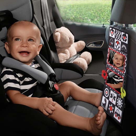 Mirror Cloth Book Baby Mirror Cloth Book Four Folding Mirror Pendant