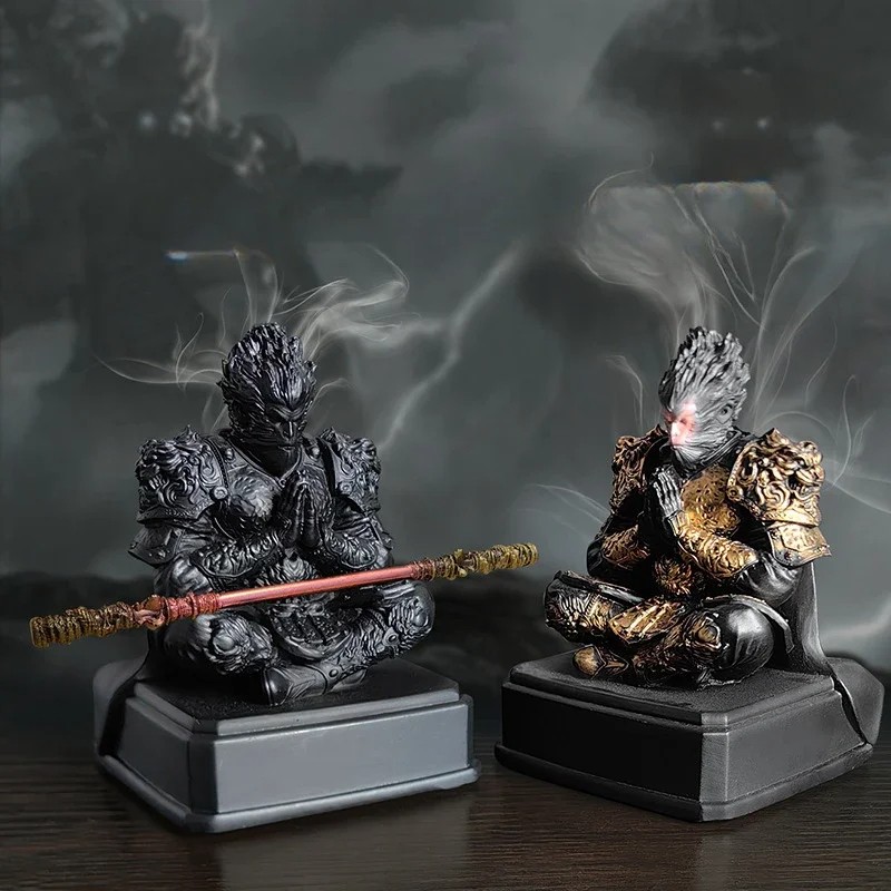 Black Mythical Wukong Qitian Great Sage Destiny Resin Decorative Ornament Figure