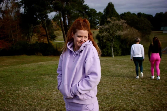 Dreamy Loungewear Hoodie - Lilac Purple