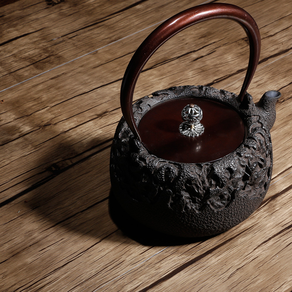 Household Fashion Pig Iron Pot Tea Set