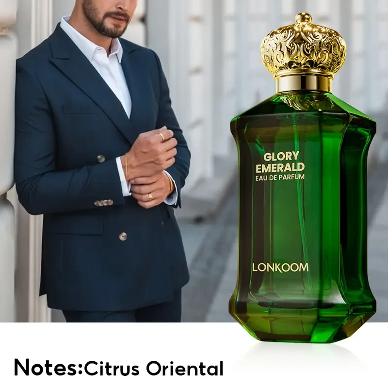 LONKOOM Glory Emerald Eau De Parfum for Men