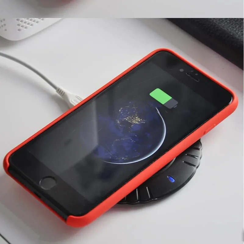 New Wireless Charger Scallop ABS Plastic Shell Wireless Charging