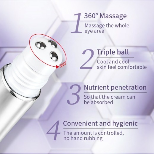 OCHEAL Cross-border Ball Eye Cream Bead Massage Eye Moisturizer Hydrating