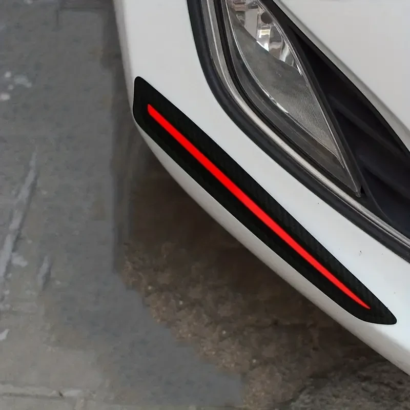 2-Piece Car Bumper Protector - Premium Soft Rubber Scratch & Collision Guard
