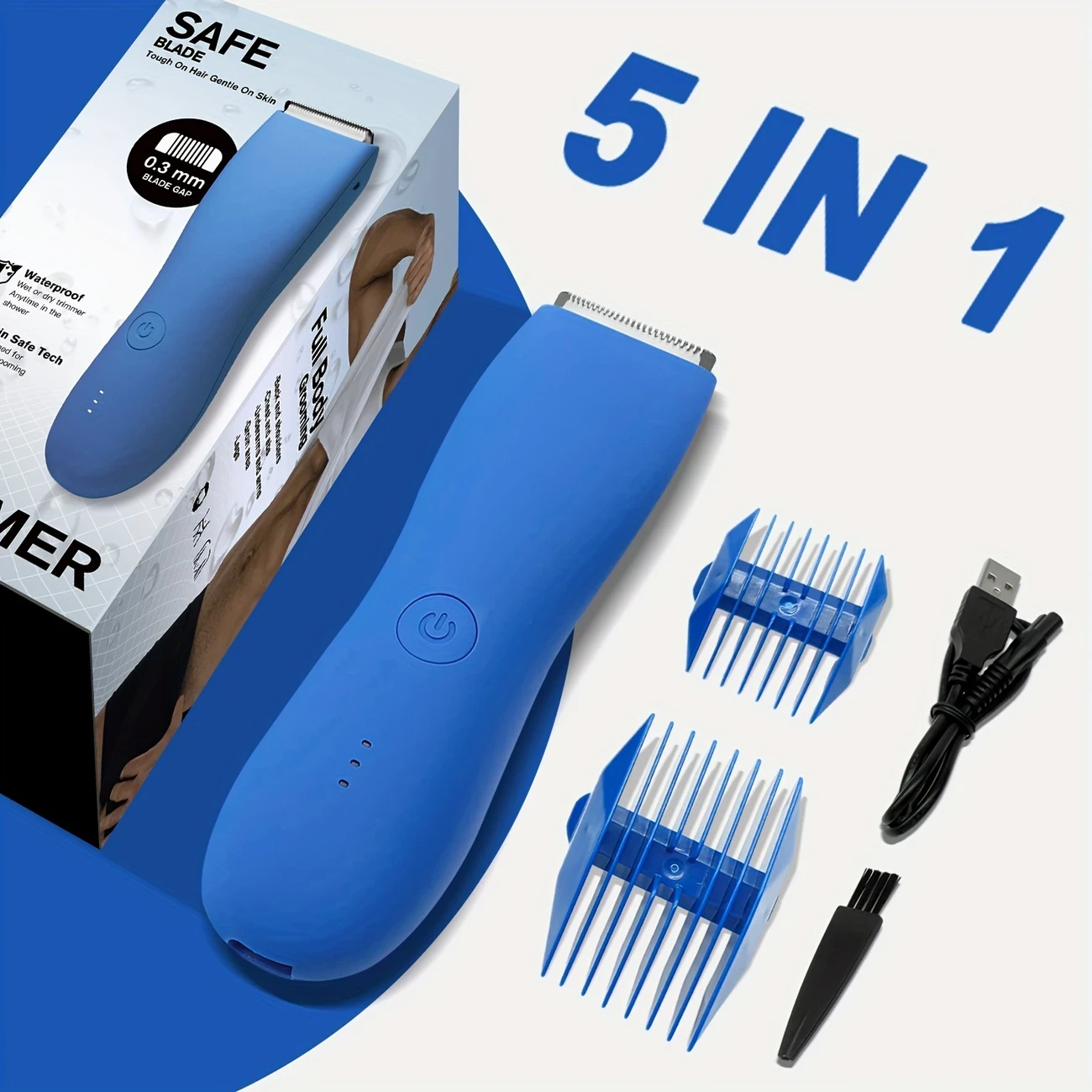 DAYSYAFULL Professional Body Groomer with IPX6 Replacement Blades