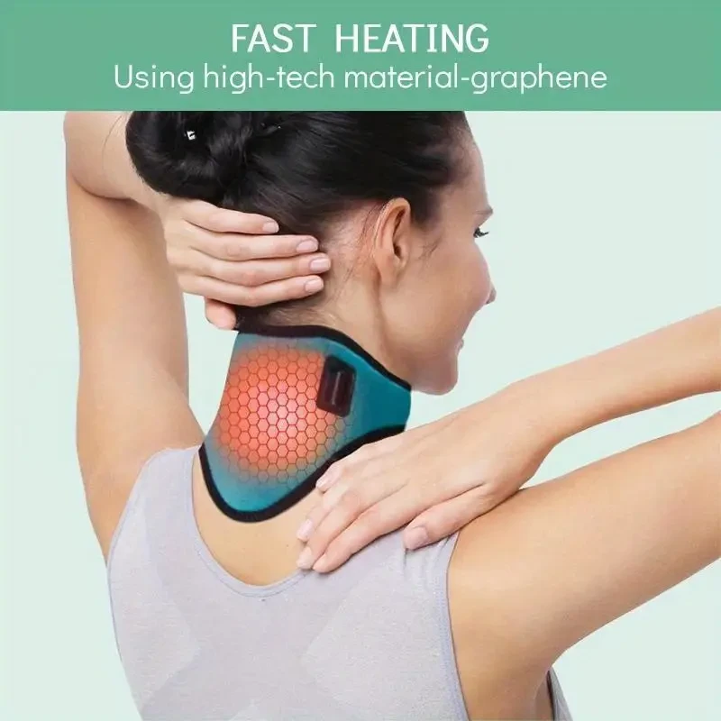 XceeFit Electric Heating Neck Brace for Cervical & Posture Support