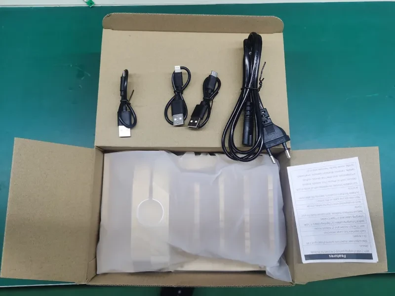 Desktop Multi-USB Bamboo Charger Bracket