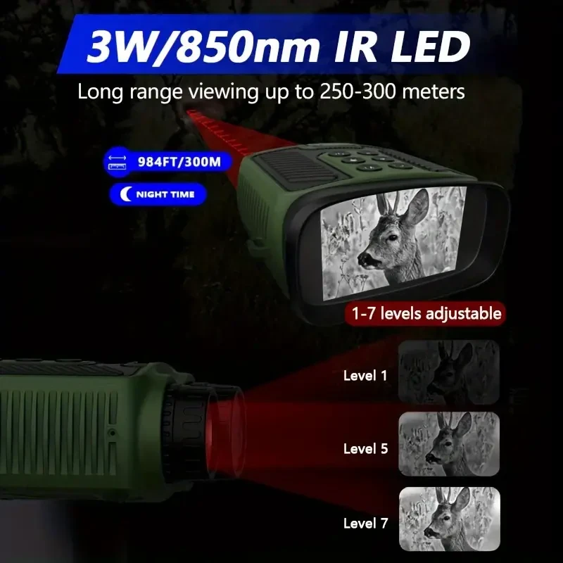 WEIKELI 2.5K HD Night Vision Binoculars