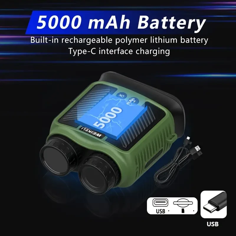 WEIKELI 2.5K HD Night Vision Binoculars