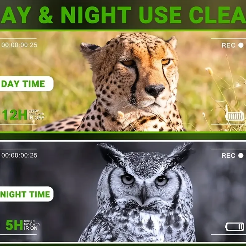 WEIKELI Night Vision Binoculars with 10X Digital Zoom