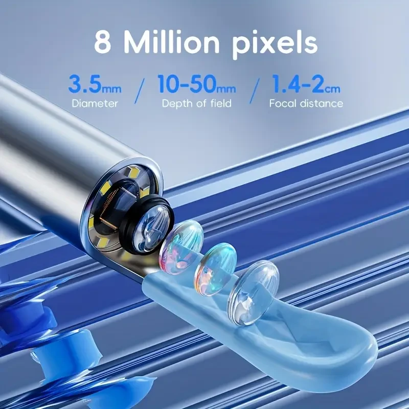 Rechargeable Earwax Removal Tool with Camera and Light