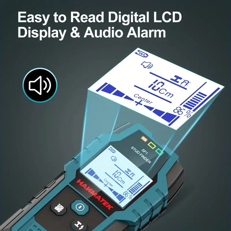 HANMATEK SF1 Wall Scanner Five In One Stud Detector Sensor