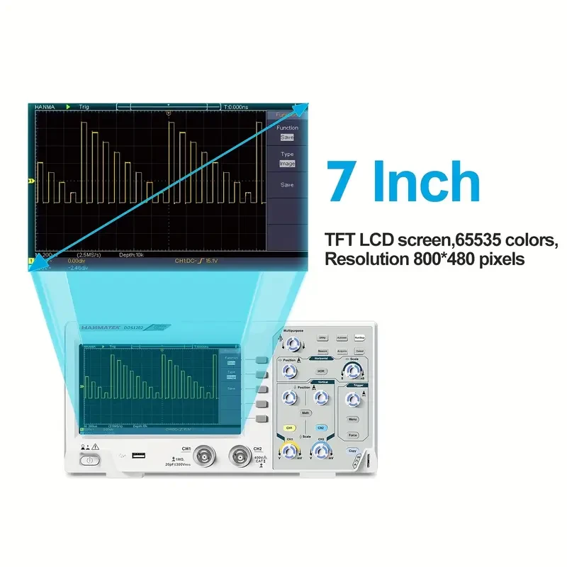 HANMATEK DOS1202 Digital Oscilloscope